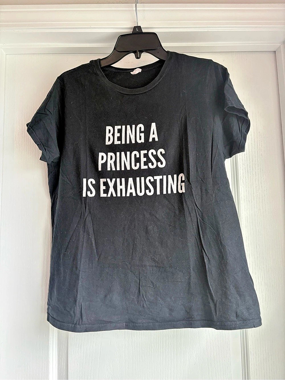 Hot Topic Being a Princess is Exhausting T-Shirt